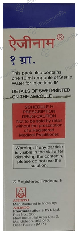 Azenam 1gm Injection