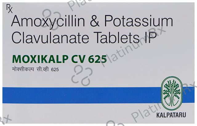 Moxikalp CV 625 500/125mg Tablet 10s