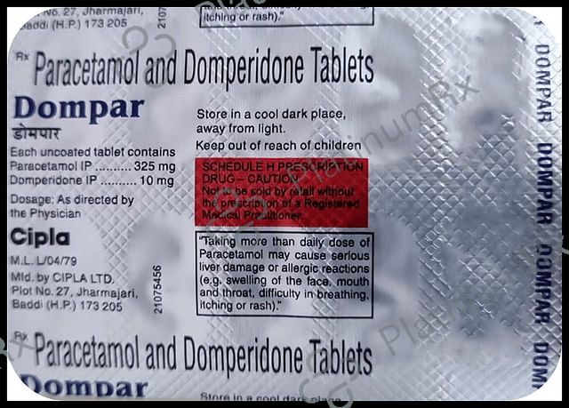 Dompar 10mg/325mg Tablet
