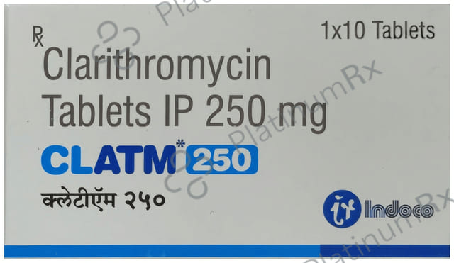 Clatm 250mg Tablet 10s