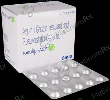 Rosulip ASP 75/10mg Capsule 15s
