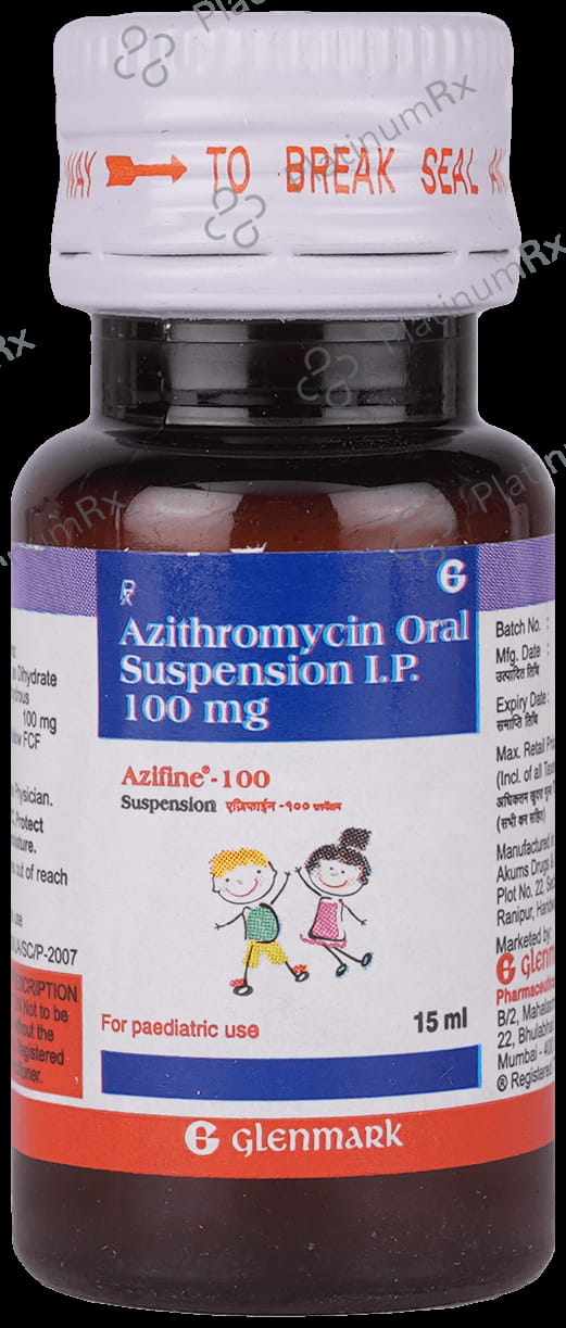 Azifine 100mg Suspension 15ml