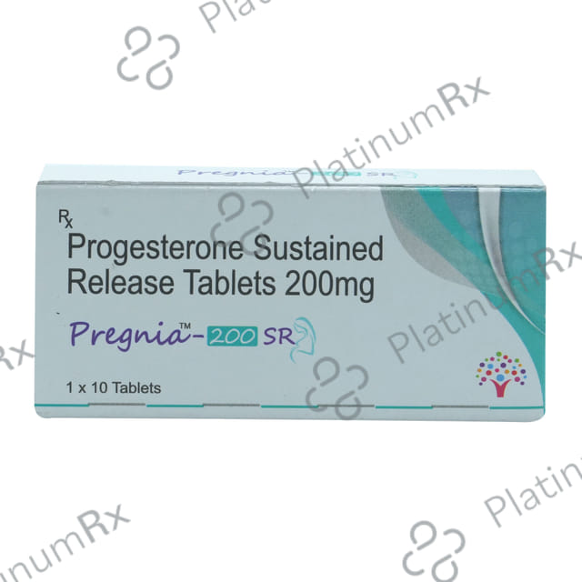 Pregnia 200mg Tablet SR
