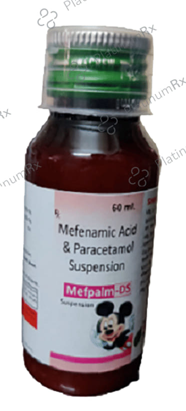 Mefpalm DS 100/250mg Oral Suspension 60ml