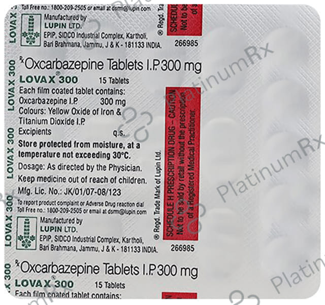 Lovax 300mg Tablet 15s