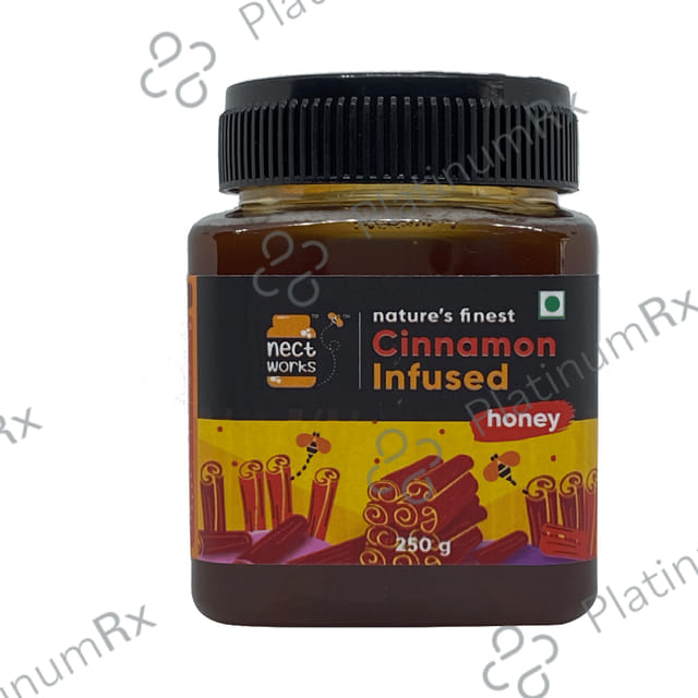 Nectworks Cinnamon Infused Natures Finest Himalayan Honey 250gm