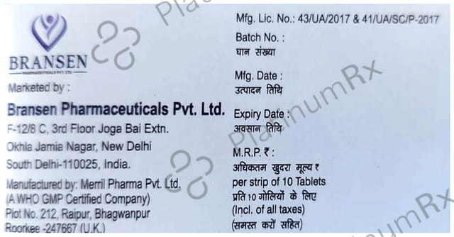Braneto MR 60/4mg Tablet 10s
