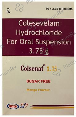Colsenat 3.75 Mango Sugar Free Oral Suspension 3.75gm