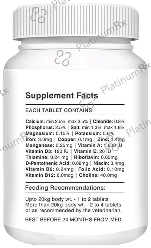 Drools Absolute Vitamins Chewable Tabs (For Pets) 110 tablets