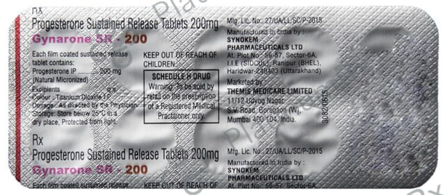 Gynarone SR 200 Tablet