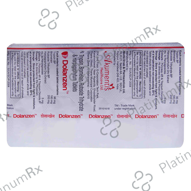 Dolanzen H Tablet