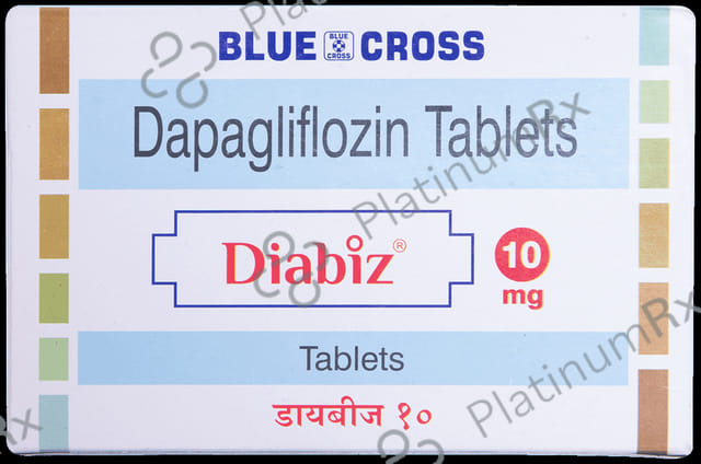 Diabiz 10mg Tablet 15s