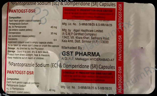 Pantogst DSR Capsule 10s