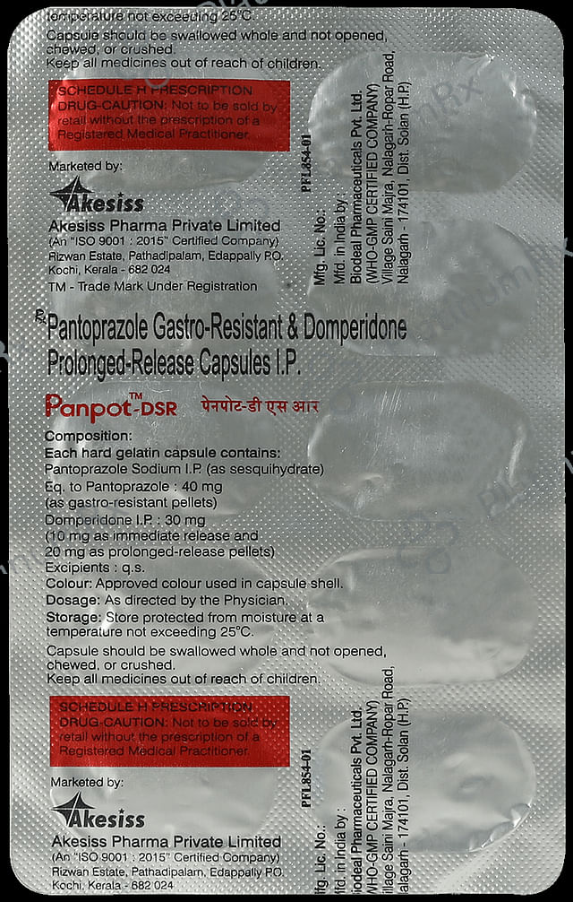 Panpot DSR 30/40mg Tablet 10s