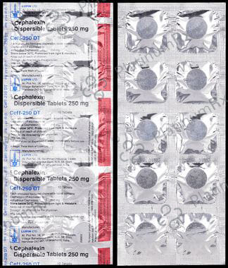 Ceff 250mg Tablet DT 10s