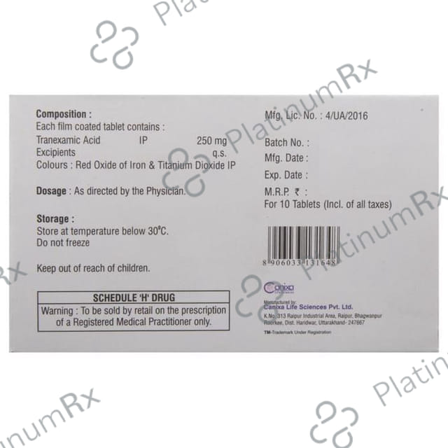 Tyrodin 250mg Tablet 10s