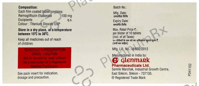 Remo Zen 100mg Tablet 10s