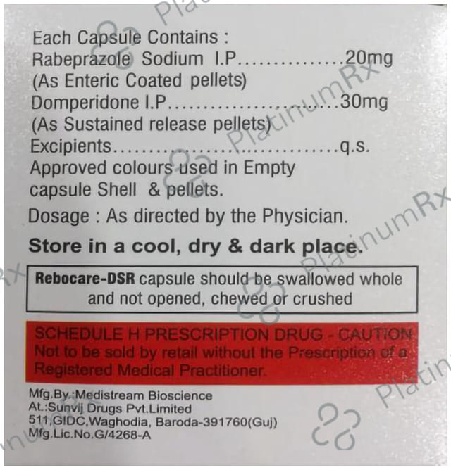 Rebocare DSR 30/20mg Capsule 10s