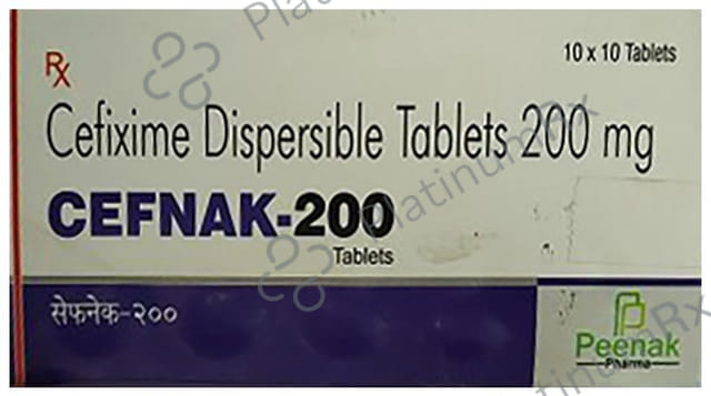 Cefnak 200mg Tablet DT 10s