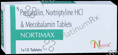 Nortimax 75mg/10mg/1500mcg Tablet