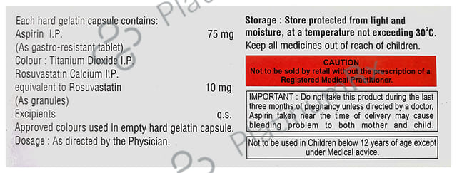 Cdstat A 10/75mg Capsule 10s
