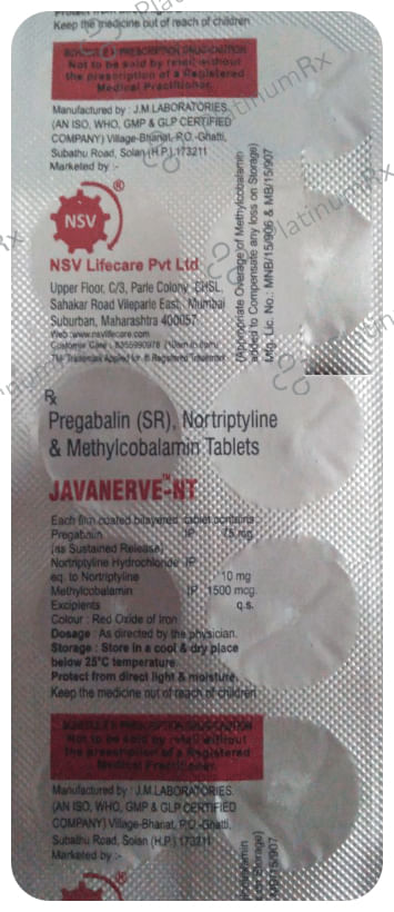 Javanerve-NT Tablet SR
