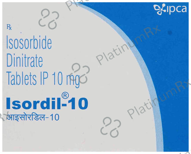 Isordil 10mg Tablet 10s