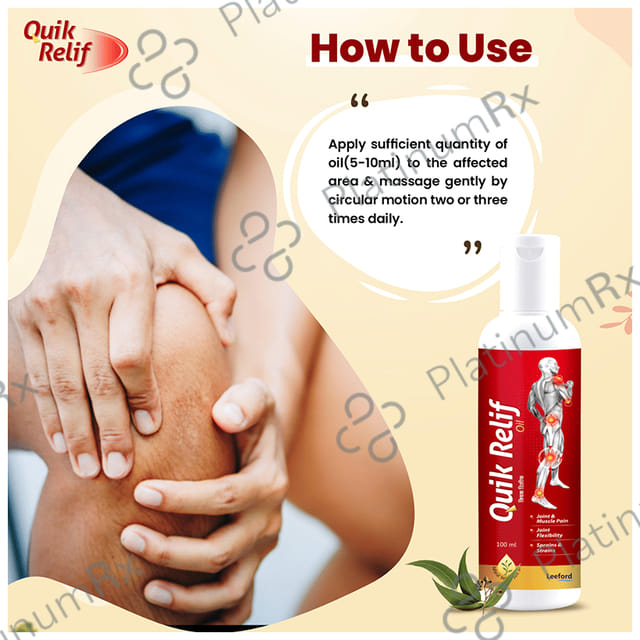 Quik Relif Herbal Oil 100 ml