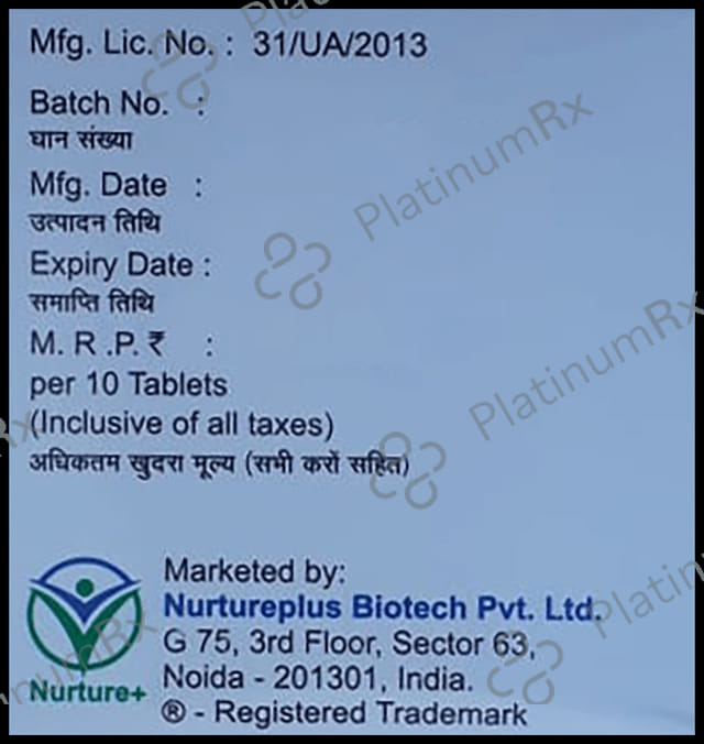 Ursodenur 300mg Tablet