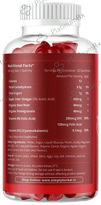 Simply Herbal Apple Cider Vinegar Gummies