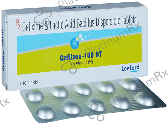 Cefitaxe 100mg/60M Tablet DT 10s