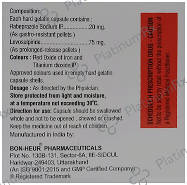 Sulpenz Plus Capsule PR