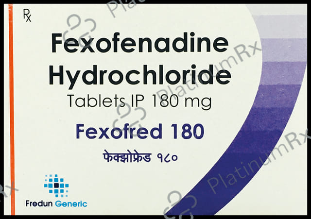 Fexofred 180mg Tablet 10s