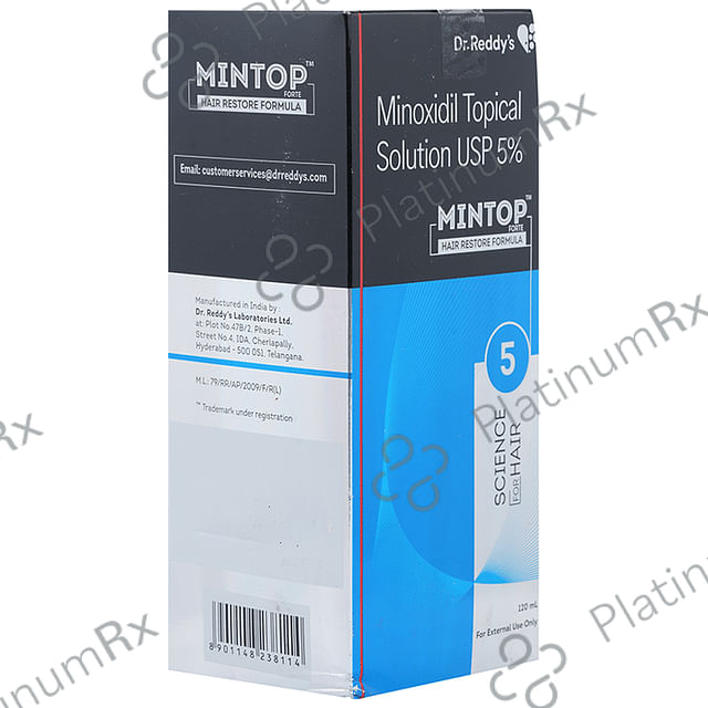 Mintop Forte 5% Minoxidil Solution 60ml