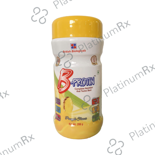 B Protin for Complete Nutrition Pineapple Flavour Powder 200gm