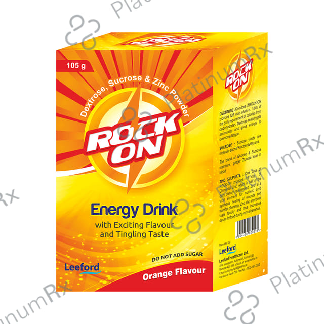 Leeford Rock On Energy Drink Powder 105gm