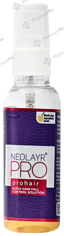 Neolayr Pro Prohair Quick Hair Fall Control Solution
