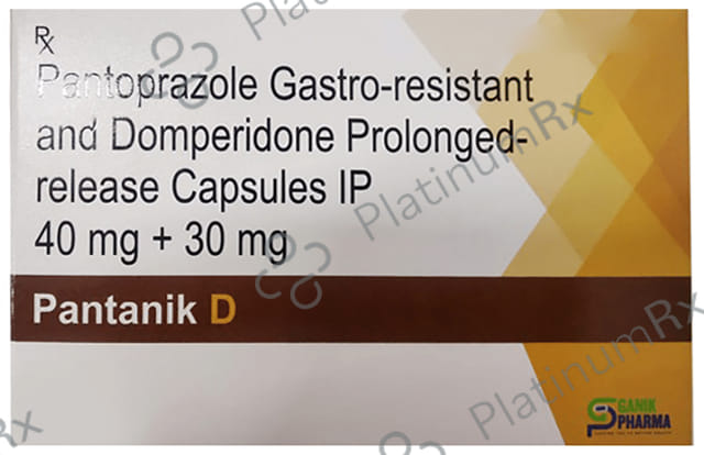 Pantanik D 30/40mg Capsule PR 10s