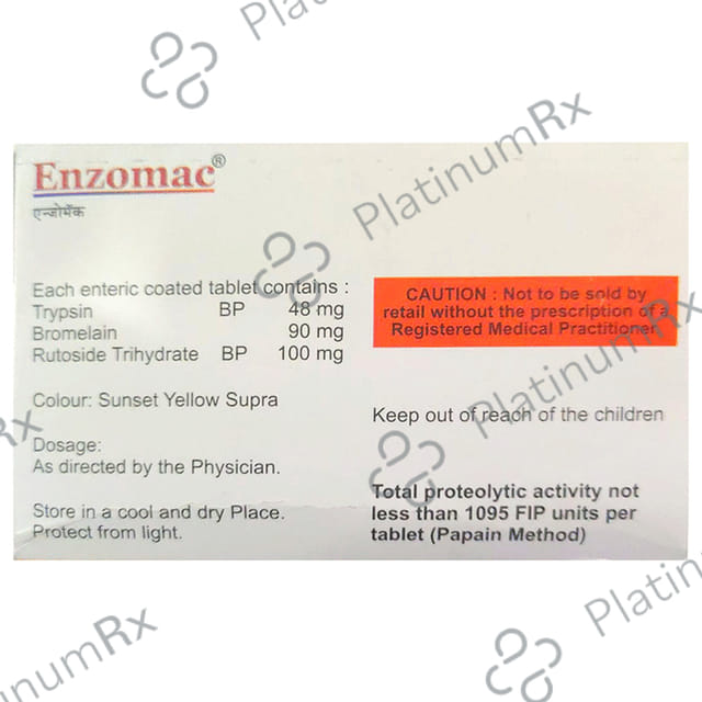 Enzomac 90/100/48mg Tablet 15s