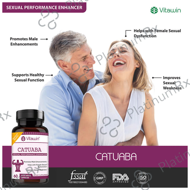 Vitawin Catuaba Vegetarian Capsule