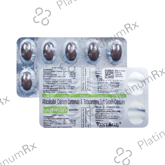 Alfavit Soft Gelatin Capsule 10s