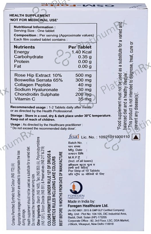 GSM-Forte Tablet