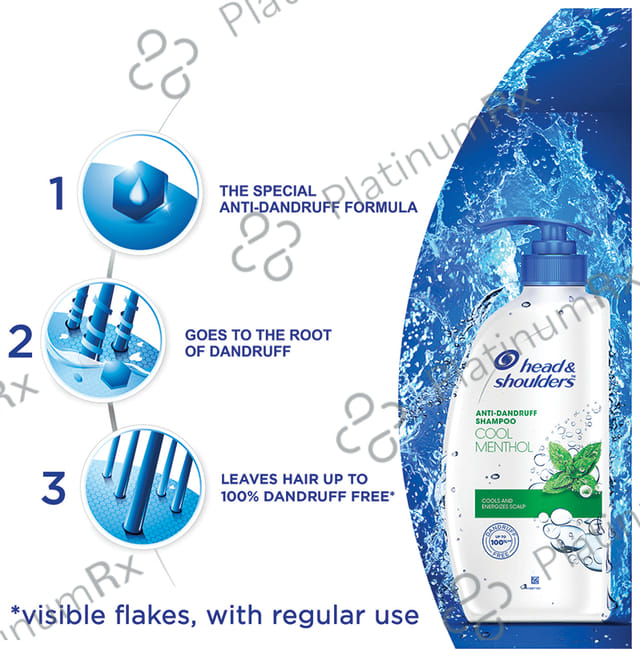 Head & Shoulders Anti-Dandruff Cool Menthol Shampoo 650 ml