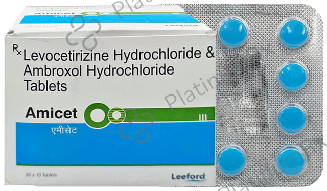 Amicet 60/5mg Tablet 10s