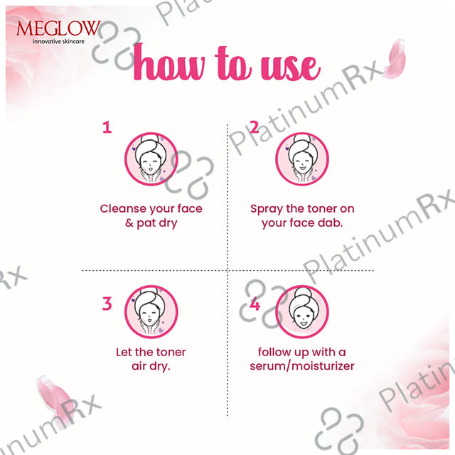 Meglow Rose Water