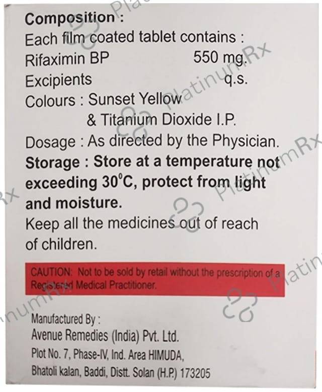 Xifarix 550 Tablet