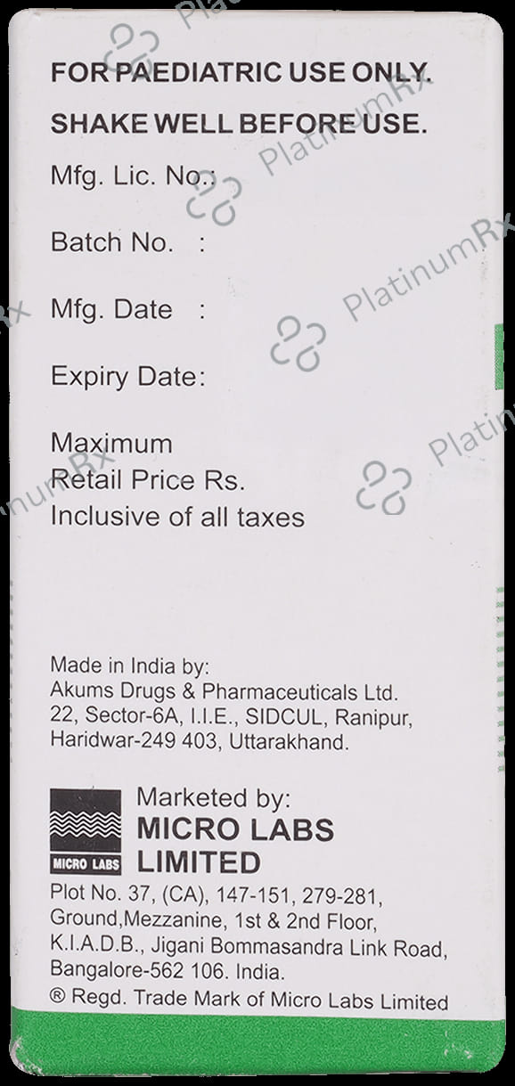 Azilide RediMed 200mg Syrup 15ml