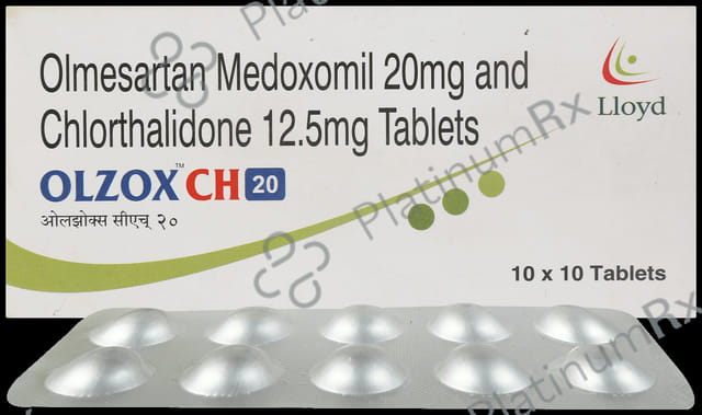 Olzox CH 12.5/20mg Tablet 10s