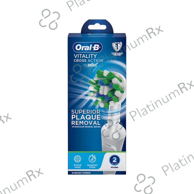 Oral-B Vitality 100 Braun Cross Action Electric Rechargeable Toothbrush