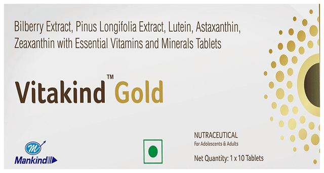 Vitakind Gold Tablet 10s